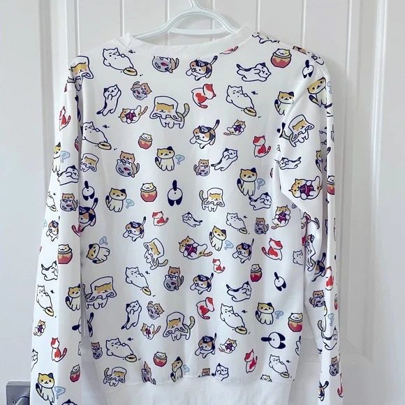 Crazy cat lady sweater, Neko Atsume “kitty collector” sweater. - Picture 2 of 3